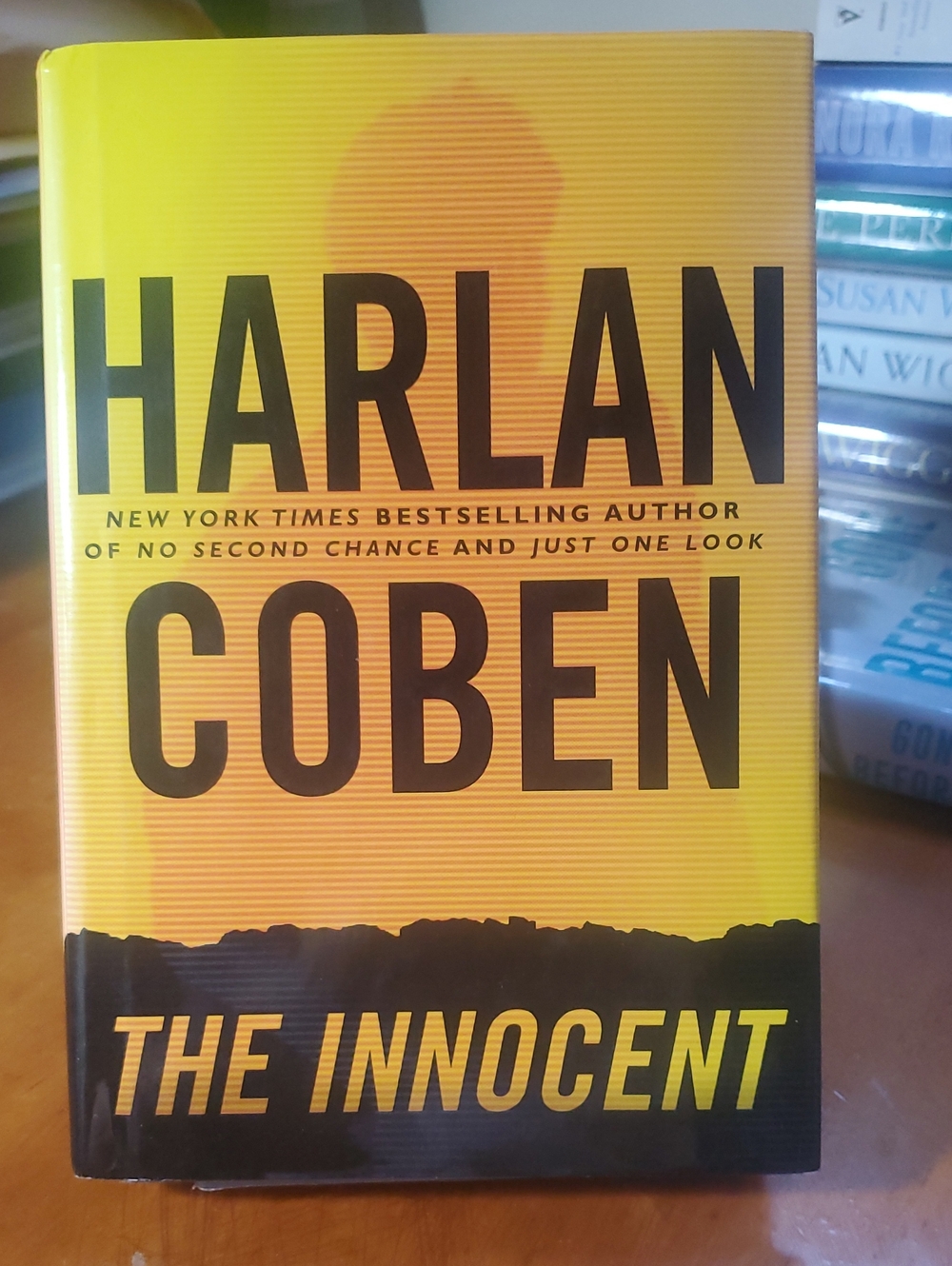 The Innocent Hardcover By Harlan Coben - Yellow/Black